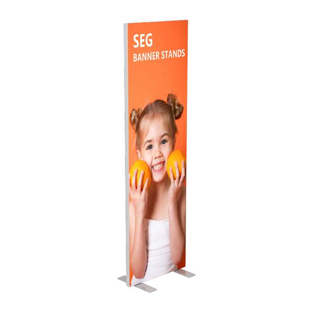 40mm SEG Banner Stand EM-18B Fabric display Wall