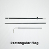 3-in-1 All-Fiberglass Professional Flag Pole System