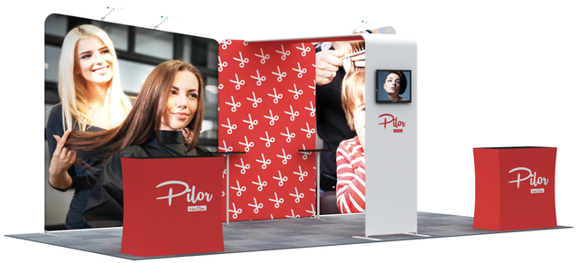 20ftx10ft Tube Booth Solution 055