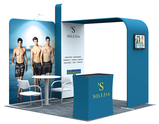 10ftx10ft Tube Booth Solution 001
