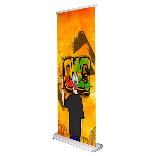 Teardrop Base Roll Up EM-01B,Teardrop Double Sided Roll Up