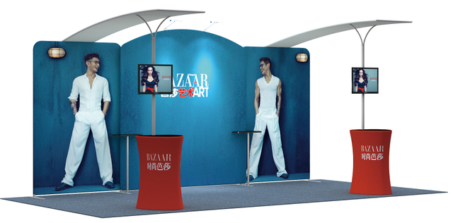 20ftx10ft Tube Booth Solution 093