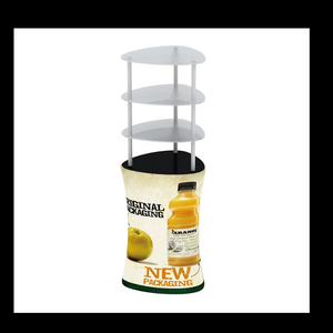 Triangle Tube Display Rack