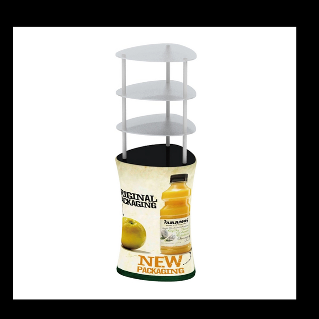 Triangle Tube Display Rack