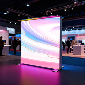 120mm Aluminum SEG Backlit Counter EM-08FBA R2