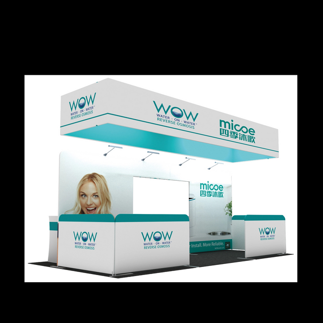 20ftx10ft Tube Booth Solution B015