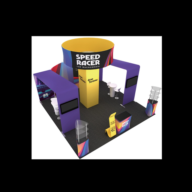 20ftx20ft Tube Booth Solution B022