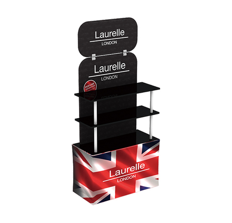 Backwall Display Rack With Header