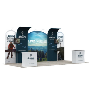 10ftx20ft Tube Booth Solution 217(A5A6C5)