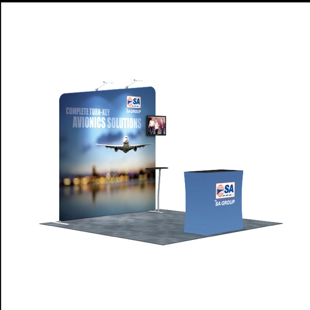 10ftx10ft Tube Booth Solution 109-D4