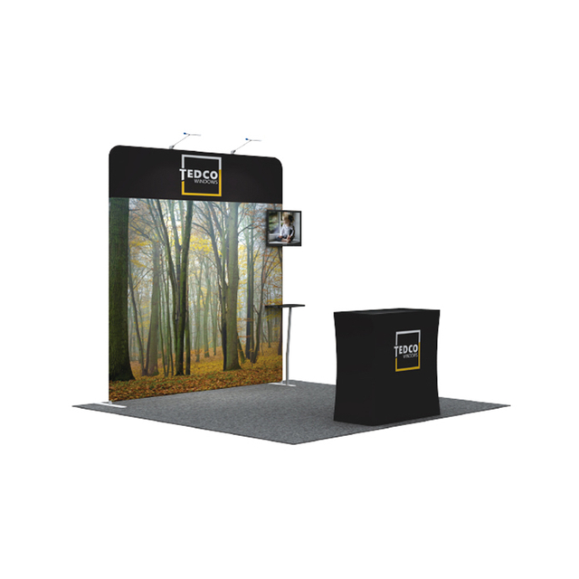 10ftx10ft Tube Booth Solution 111-D2
