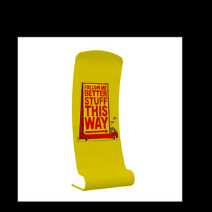 Tube Snake Stand Fabric Display Wall EM-17Y2