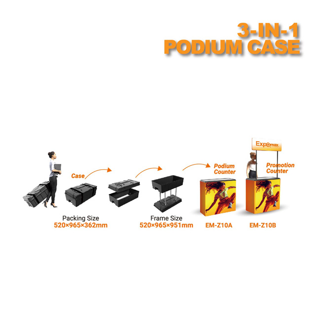 3N1 Podium case